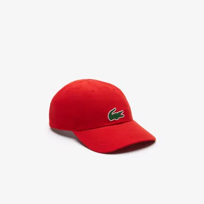 Lacoste Men's  Tennis X Novak Djokovic Cap - One Size In Red
