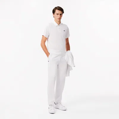 Lacoste Stretch Tennis Sweatpants - S - 3 In White