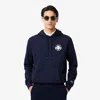 Lacoste Men's Tennis Printed Hoodie - M - 4 In Blue