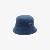 Lacoste Men's Terry Bucket Hat In Blue