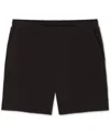 Lacoste Elasticated Jersey Shorts In Black