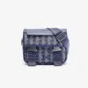 Lacoste Men's The Blend Clip Flap Satchel - One Size In Blue
