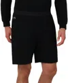 Lacoste Men's Thermal Pajama Shorts In Black