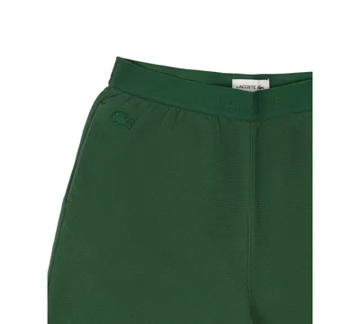 Lacoste Men's Thermal Pajama Shorts In Green