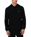Lacoste Navy Organic Cotton Crew Neck Sweater In Navy
