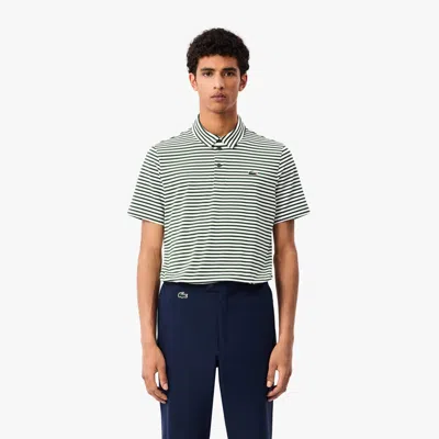 Lacoste Men's Regular Fit Uv Protect Golf Polo - 4xl - 9 In Green