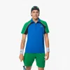 Lacoste Ultra Dry Colour-block Tennis Polo Shirt In Blue