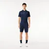 Lacoste Ultra-dry Golf Bermuda Shorts  - 40 In Blue