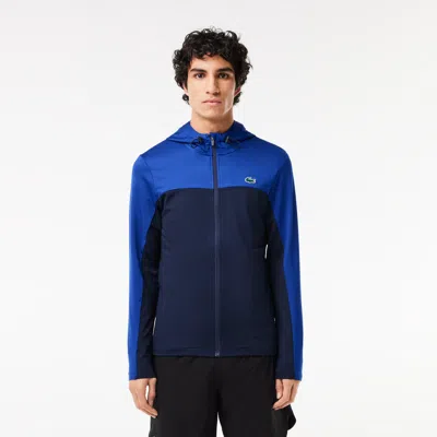 Lacoste Sportsuit On Court Ultra-dry Hoodie  - L - 5 In Blue