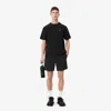 Lacoste Men's Ultra Dry Lightweight Stretch Sport Shorts - Xxl - 7 In Black