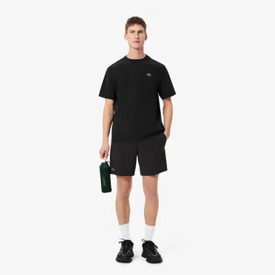 Lacoste Men's Ultra Dry Lightweight Stretch Sport Shorts - Xxl - 7 In Black
