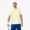 Lacoste Men's Regular Fit Ultra Dry Piqué Tennis Polo - Xxl - 7 In Yellow