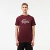 Lacoste Men's Ultra Dry Piqué Tennis T-shirt - L - 5 In Red