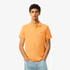 Lacoste Crocodile-patch Polo Shirt In Orange