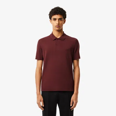 Lacoste Men's Regular Fit  Movement Piqué Polo - Xxl - 7 In Red