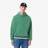 Lacoste Men's Washed Effect Hoodie - 4xl - 9 In Green