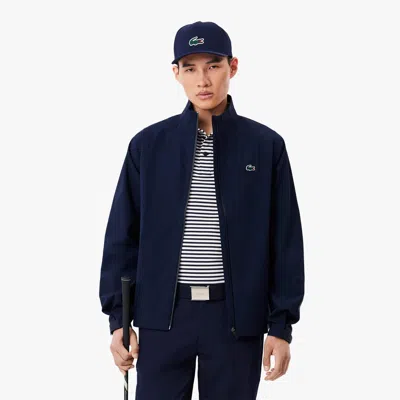 LACOSTE MEN'S WATER-REPELLENT GOLF STRETCH WINDBREAKER - 46 - S