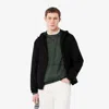 Lacoste Men's Water-repellent Nylon Jacket - 48 - S/m In Black