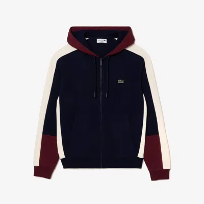 Lacoste Zipped Jogger Hoodie - 4xl - 9 In Blue