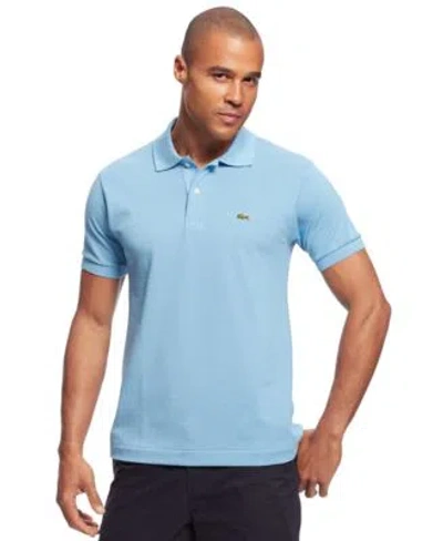Lacoste Mens Classic Pique Polo In 166 - Navy Blue