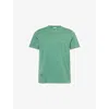 Lacoste Mens Overdye Crewneck Cotton-jersey T-shirt Green Xl