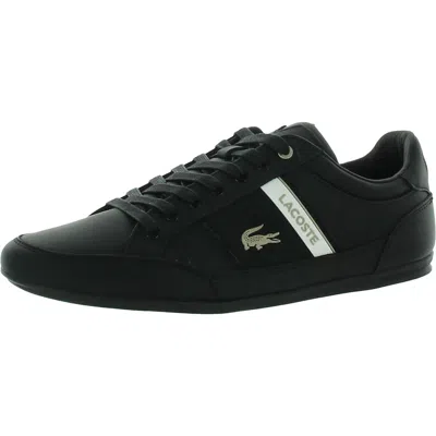 LACOSTE MENS LEATHER LOW TOP CASUAL SHOES