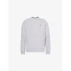 Lacoste Mens Crew Neck Fleece Sweatshirt In Phoenix Blue J2g