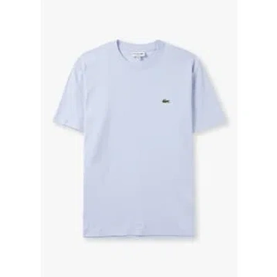 Lacoste Mens Midweight Classic Fit T-shirt In Blue