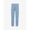 Lacoste Paris Monogram Track Trousers In Blue