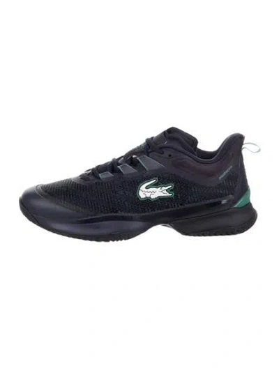 Pre-owned Lacoste Mesh Athletic Sneakers W/ Tags In Blue