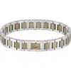 Lacoste Metropole Bracelet In Metallic