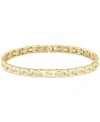 Lacoste Metropole H-link Bracelet In Gold