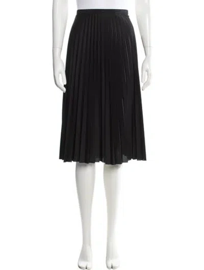 Pre-owned Lacoste Midi Length Skirt In Black