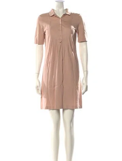 Pre-owned Lacoste Mini Dress In Pink