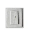 Lacoste Mini Geo Logo 200-thread Count Cotton 3-pc. Sheet Set, Twin In Gray