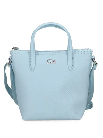 Lacoste Mini L.12.12 Concept Crossbody Bag In Blue