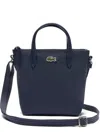 Lacoste Mini L.12.12 Concept Tote Bag In Black