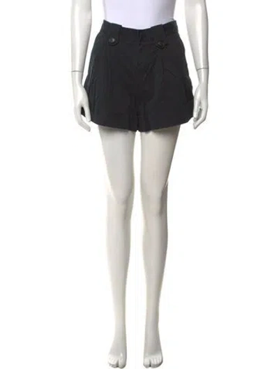 Pre-owned Lacoste Mini Shorts In Black