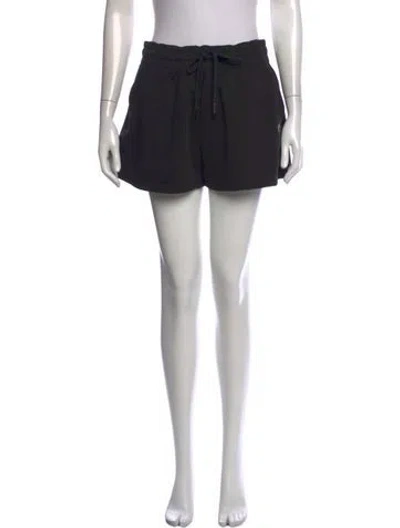 Pre-owned Lacoste Mini Shorts In Black