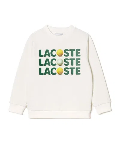 Lacoste Minimalist Versatile Sweatshirt In White