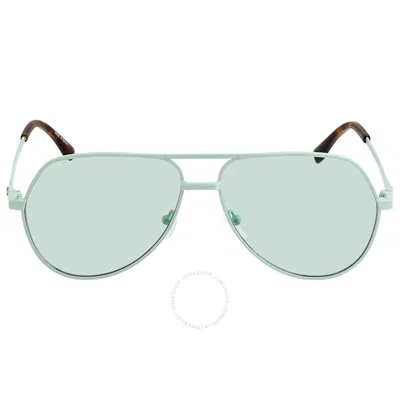 Lacoste Mint Pilot Unisex Sunglasses L250se 320 60 In Brown