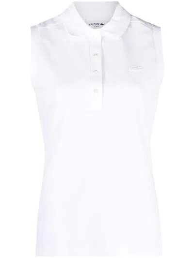 Lacoste Cotton T-shirt In White