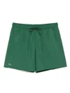 Lacoste Mid Length Monochrome Swim Trunks