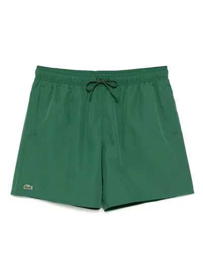 LACOSTE MONOCHROME SWIM SHORTS