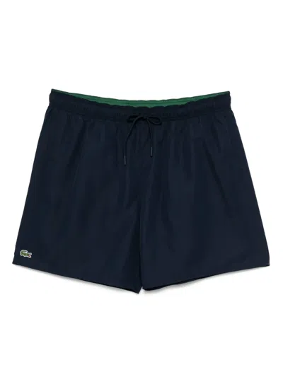 LACOSTE MONOCHROME SWIM SHORTS