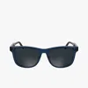 Lacoste Monogram Acetate Rectangle Glasses - One Size In Blue