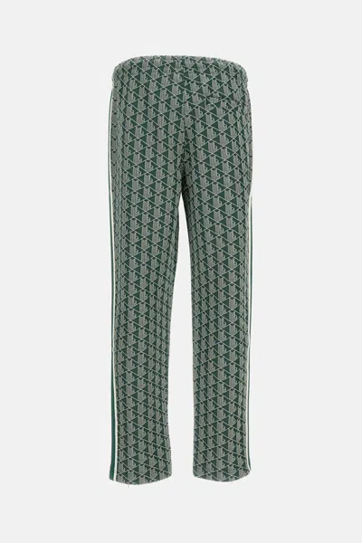 Lacoste Monogram Jogging Pants In Green