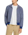 Lacoste Men's Paris Zip-up Track Jacket - L - 5 In Navy