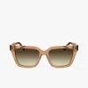 Lacoste Monogram Rectangle Glasses - One Size