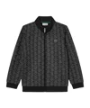 Lacoste Monogram Sweatshirt In Black